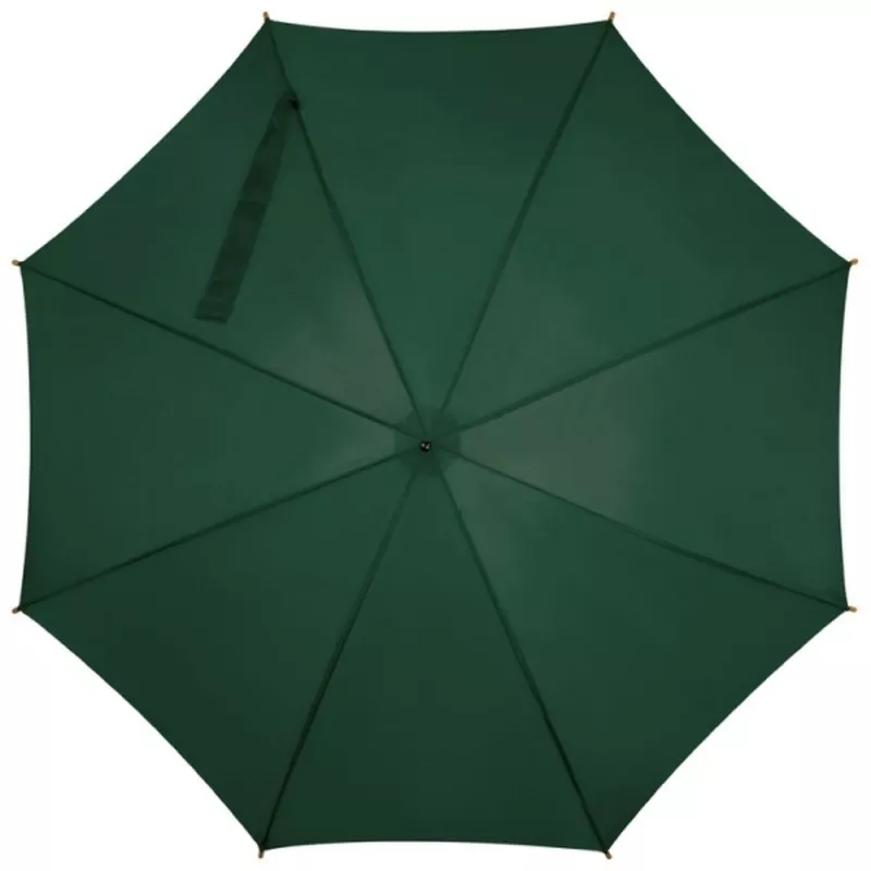 Parasol automatyczny drewniany Ø105 cm NANCY - ciemnozielony (513199)