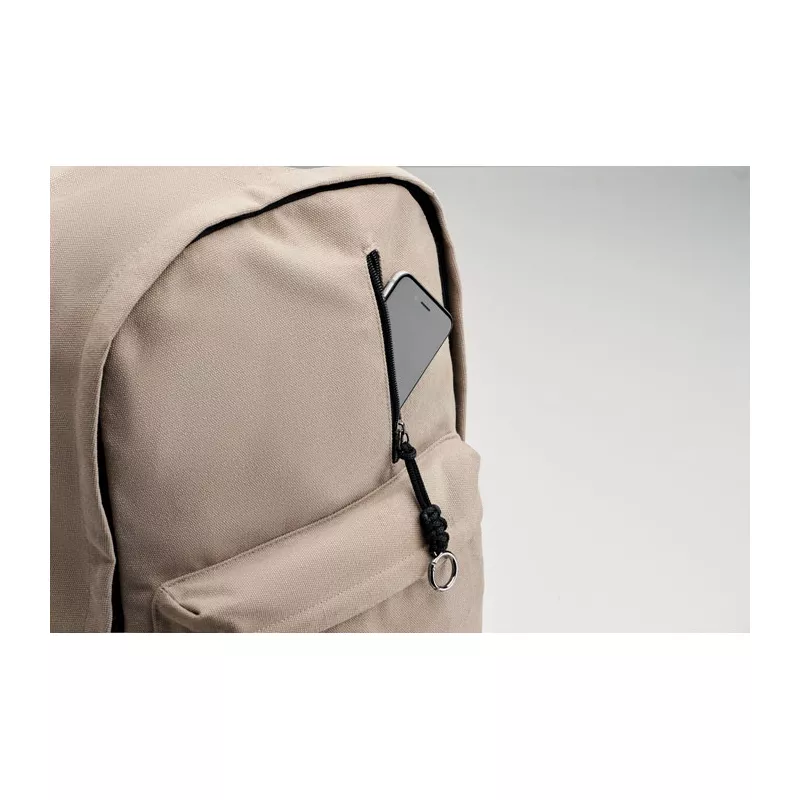 Plecak na laptop 15" z recyklingu 450 g/m² LEIRUR - Sznur (MO2391-65)