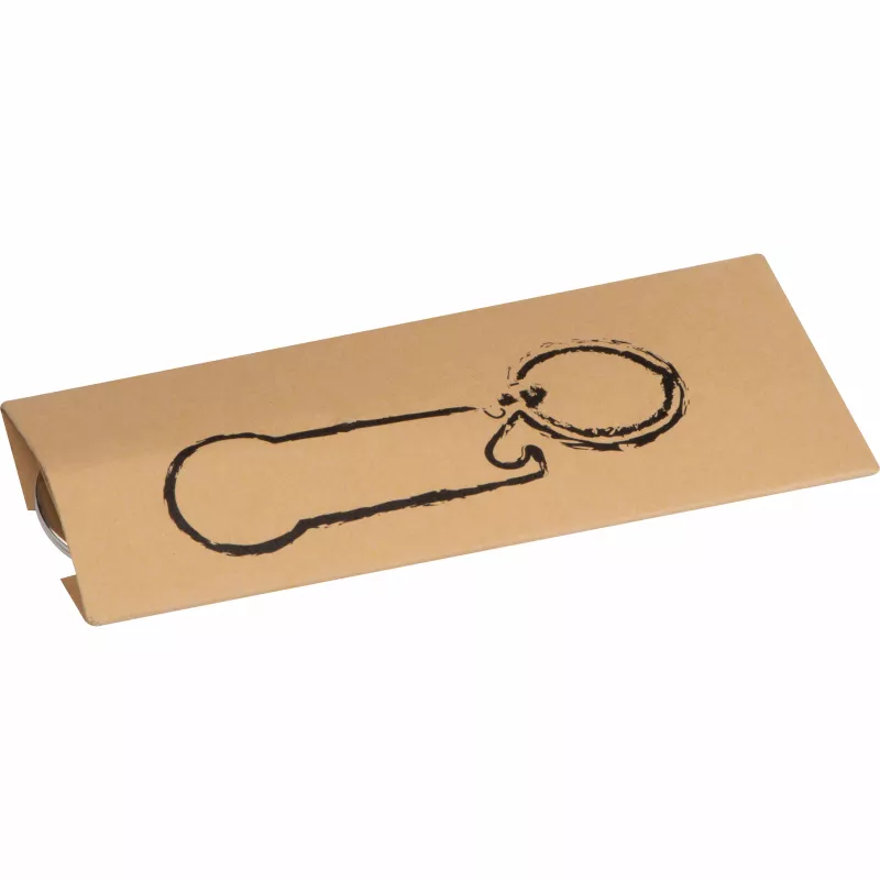Brelok metalowy STICKIT - czerwony (158305)