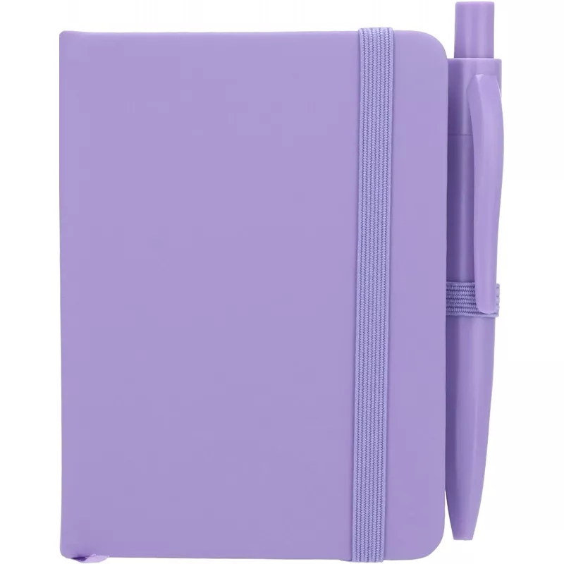 Notes A7 z długopisem SAN ANTONIO - fioletowy (556212)