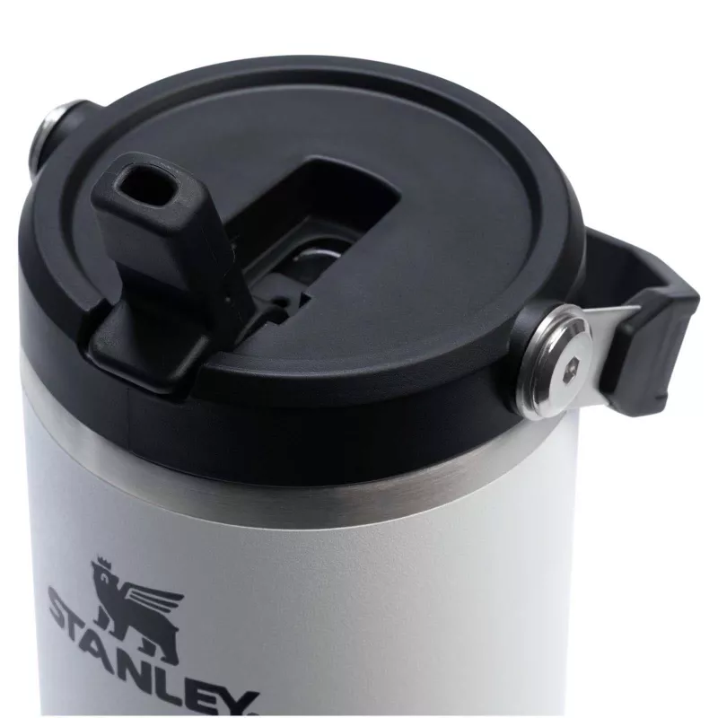 Stanley IceFlow™ 2.0 termoizolowany kubek ze stali nierdzewnej, pojemność 890 ml, z odchylaną słomką - Biały (10098201)