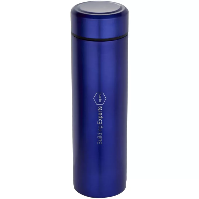 Taylor 450 ml termos ze stali nierdzewnej z podwójnymi ściankami i sitkiem do herbaty - Niebieski (10082652)