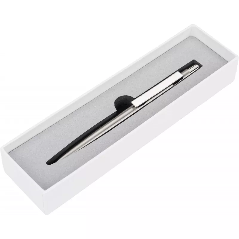 Długopis stalowy z recyklingu CAPE CORAL MoLu - szary (441207)