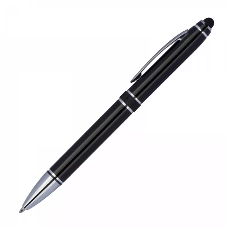 Długopis metalowy touch pen TIMOTEO - czarny (1363603)