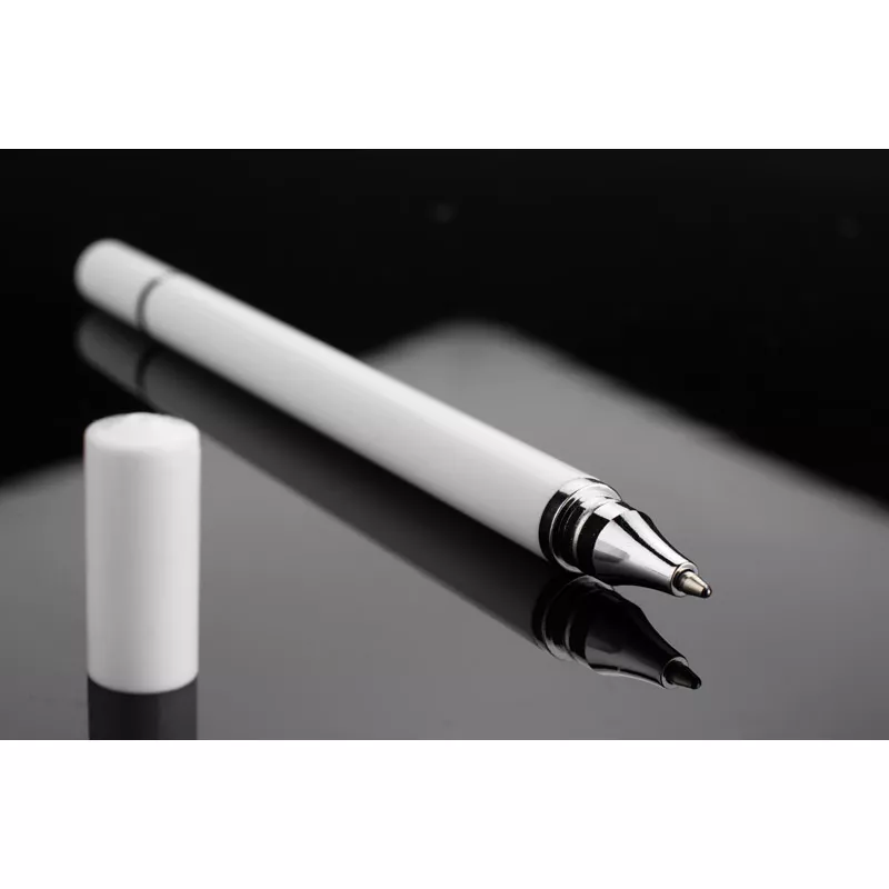 Długopis i wieczny ołówek 2 w 1 TWINO - biały (19747-01)