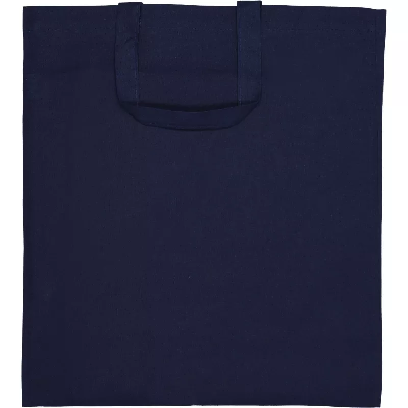 Torba bawełniana z krótkim uchem 140 g/m2 MARSHALL - granatowy (6068044)
