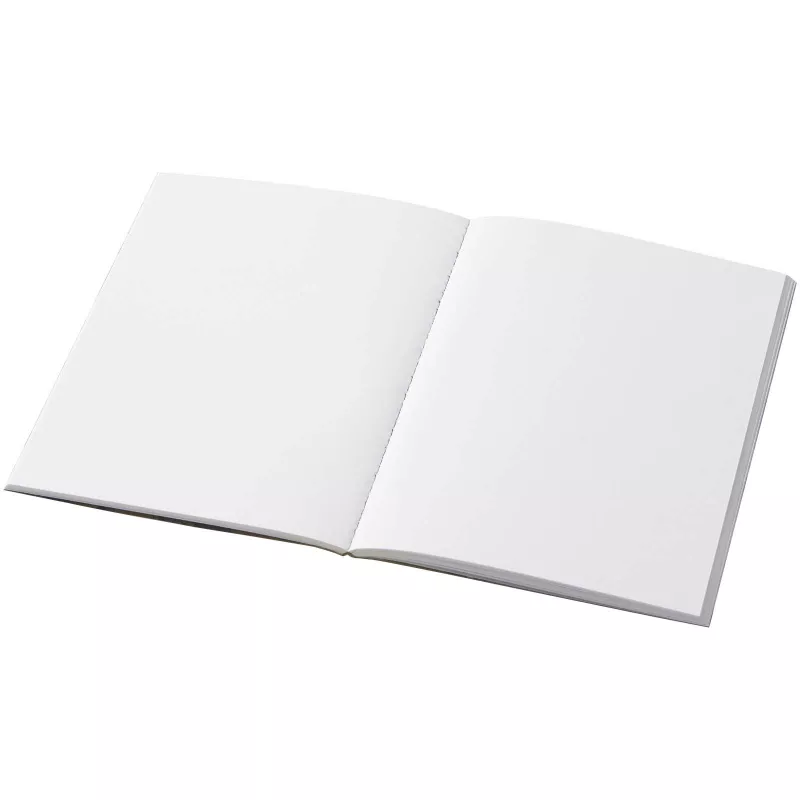 Notatnik A6 Novella Austen z miękką okładką z materiału z recyklingu, papier pakowy — 50 kartek - Piasek pustyni (21026706)