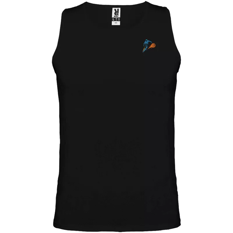 Andre dziecięcy podkoszulek sportowy - Czarny (K0350-BLACK)