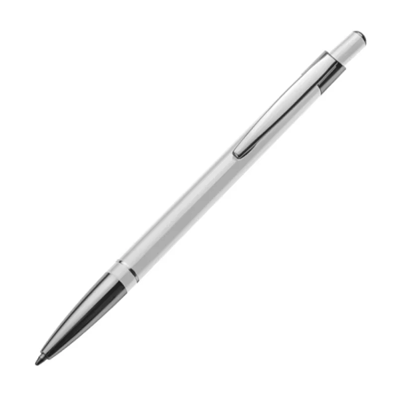 Długopis metalowy - biały (1041906)