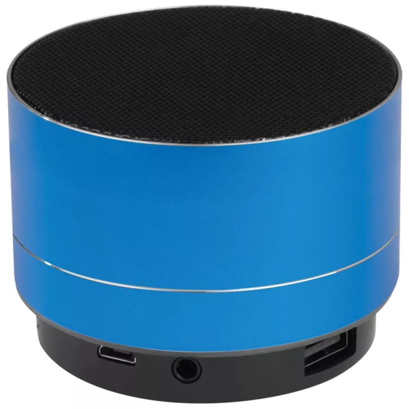 Aluminiowy głośnik reklamowy Bluetooth - niebieski (3089904)