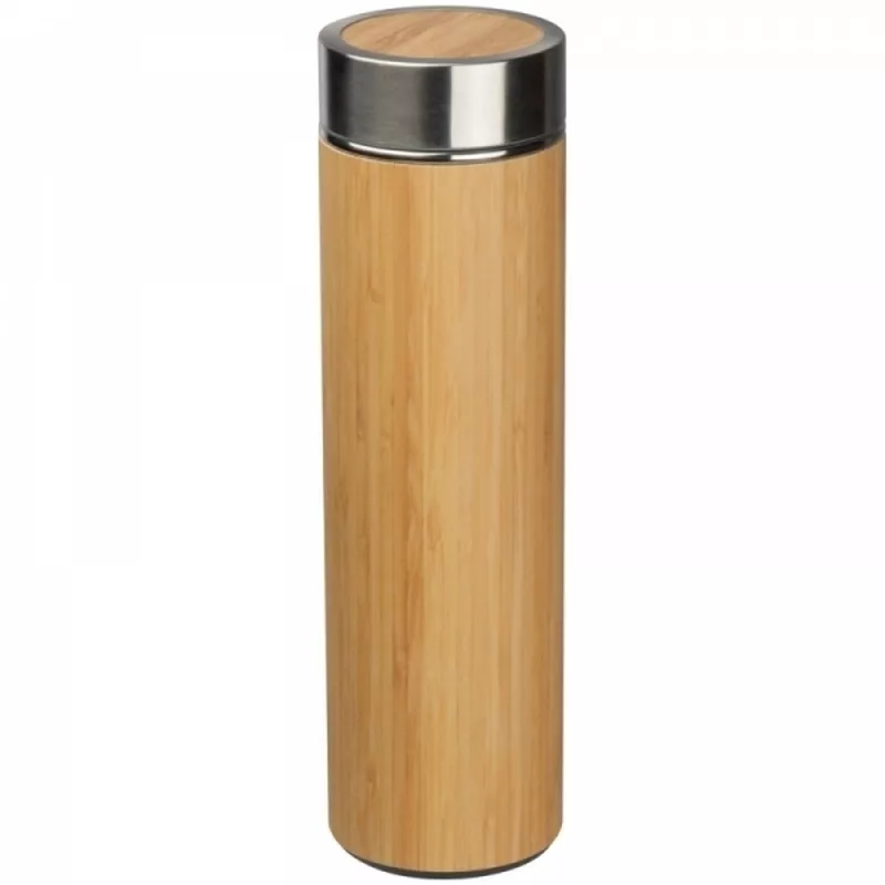 Butelka termiczna bambusowa VALDEMORO 550 ml - beżowy (136213)