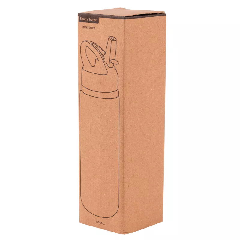 Aluminiowa butelka do picia - czarny (56-0304590)
