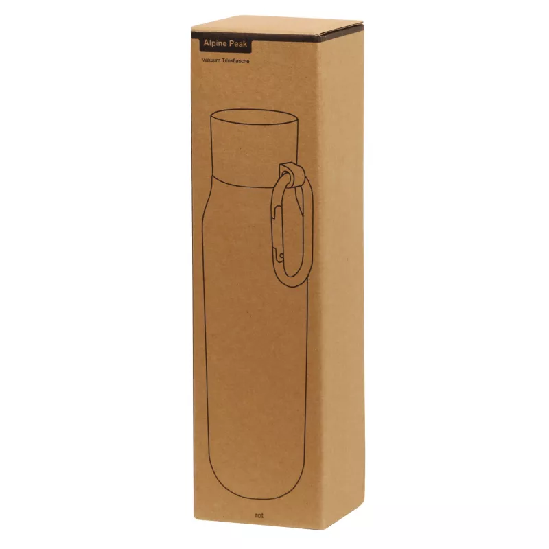 Próżniowa butelka 550 ml ALPINE PEAK - czerwony (56-0304656)