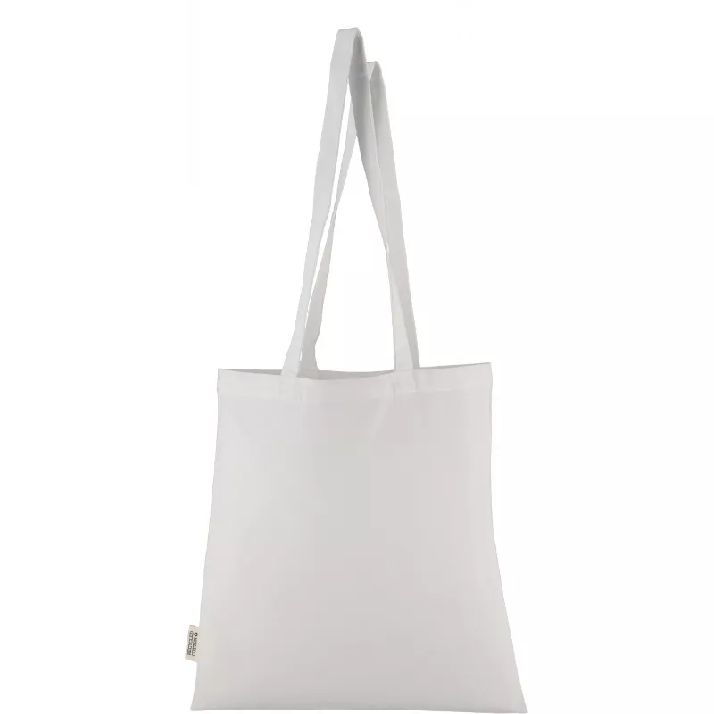 Torba bawełniana z długimi uszami 180g/m2 z materiałów z recyklingu GLEN - biały (6469806)
