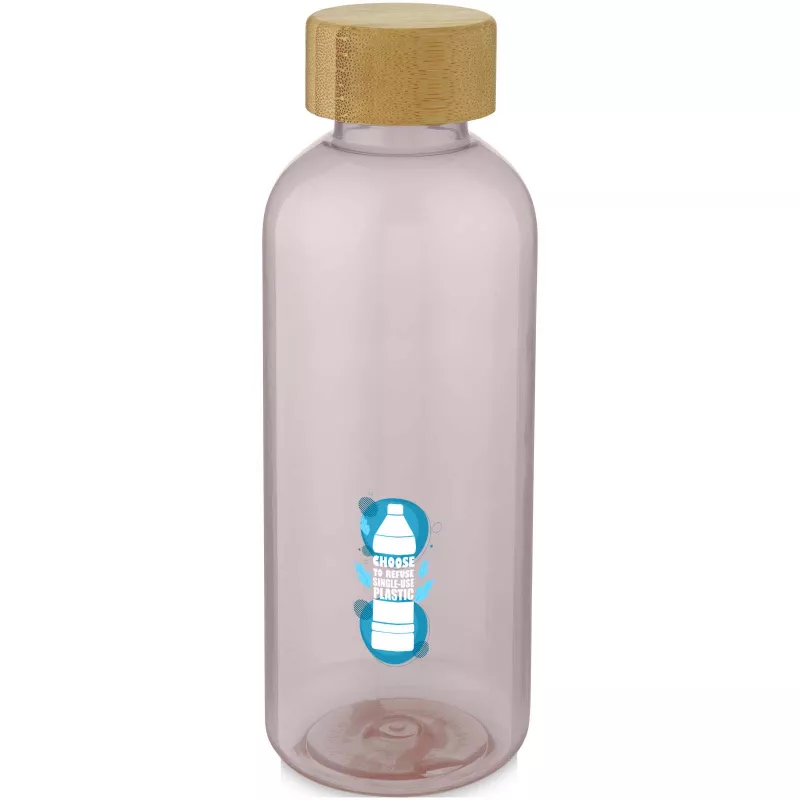 Butelka Ziggs 650 ml z plastiku z recyklingu - Różowy (10067941)