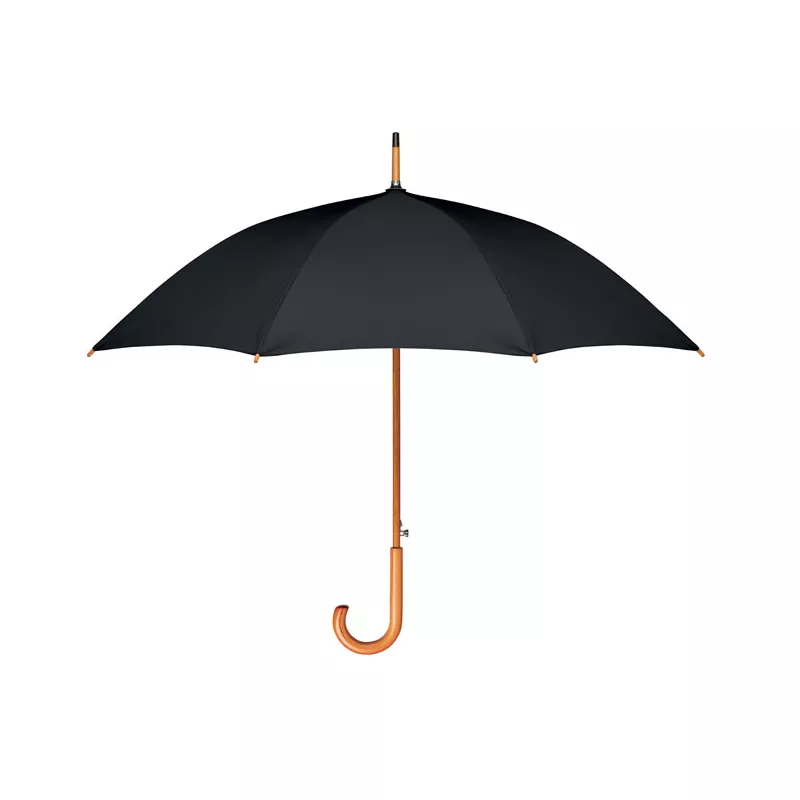 Parasol automatyczny 23" CUMULI RPET - Czarny (MO9629-03)