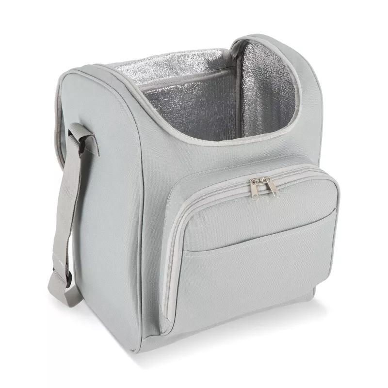 Torba chłodząca R-PET 600D 26 x 19 x 34cm 13L - szary (LT95394-N0061)