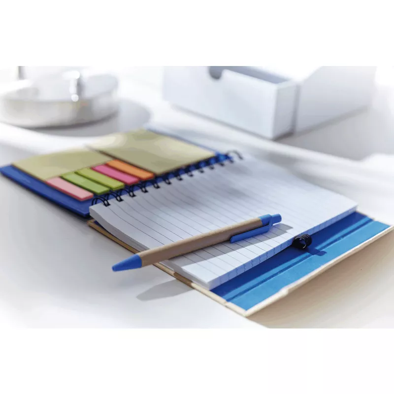 Notes - naturalny, niebieski (56-1103210)