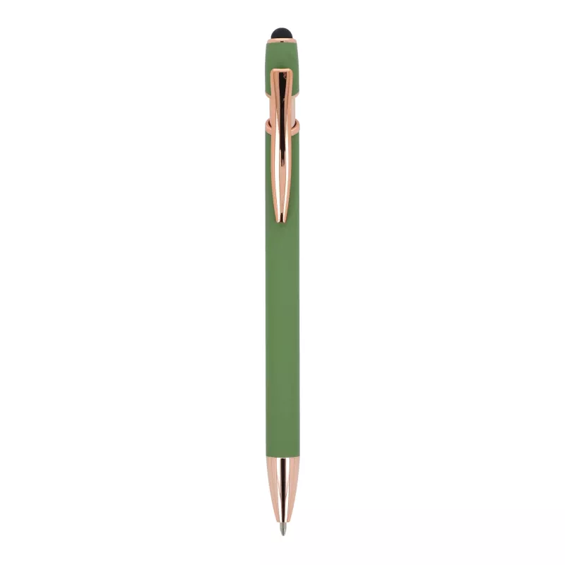 Ballpen Paris Deluxe Metal Rubberised - Oliwkowa zieleń (LT87783-N0043)