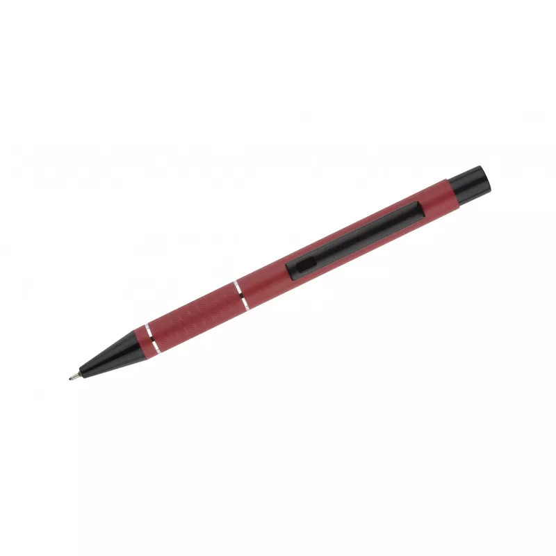 Długopis aluminiowy z żelowym wkładem SATO - czerwony (19696-04)