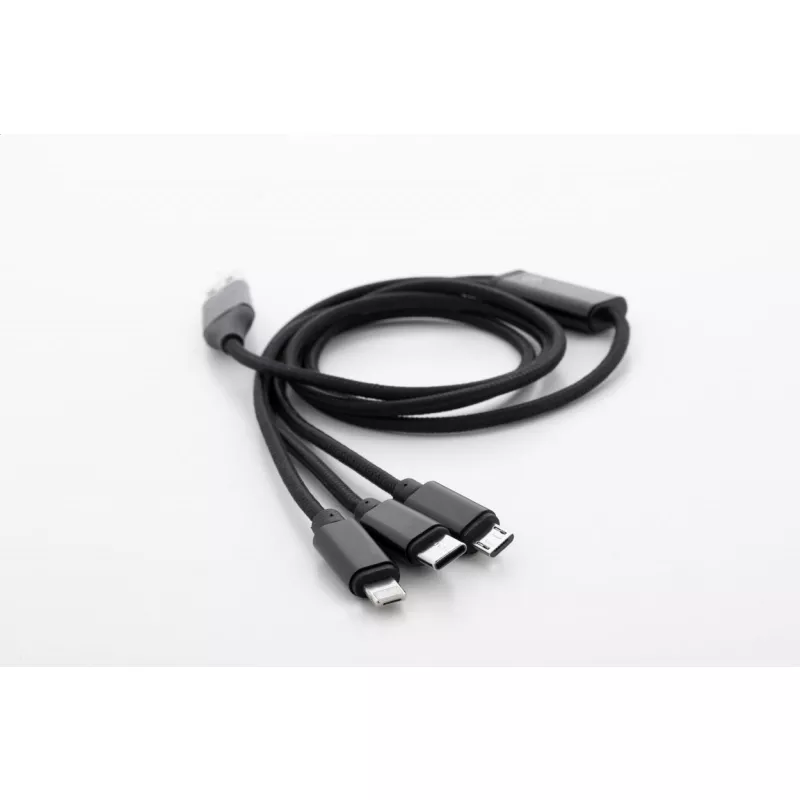 Ralong kabel USB do ładowania - czarny (AP864059-10)