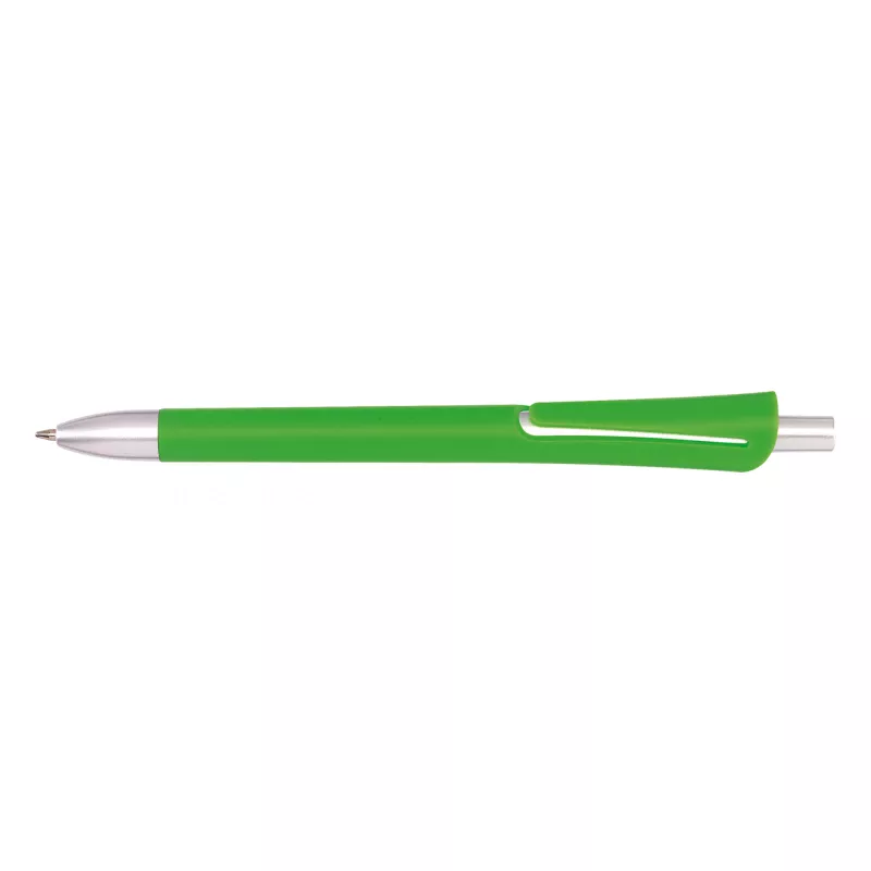 Długopis reklamowy plastikowy OREGON z korpusem kolor - zielony (56-1102035)