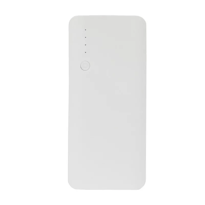 Power bank 10000 mAh, lampka LED - szary (V3856-19)