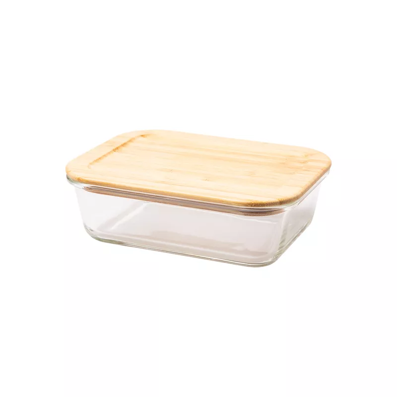 Lunch box Glasial 1000 ml - brązowy (R08443.10)