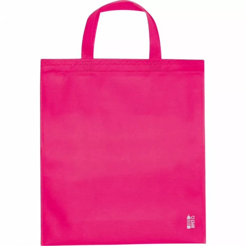 Torba non-woven z krótkimi uszami 80g/m2 PELAGIA - różowy (6480411)