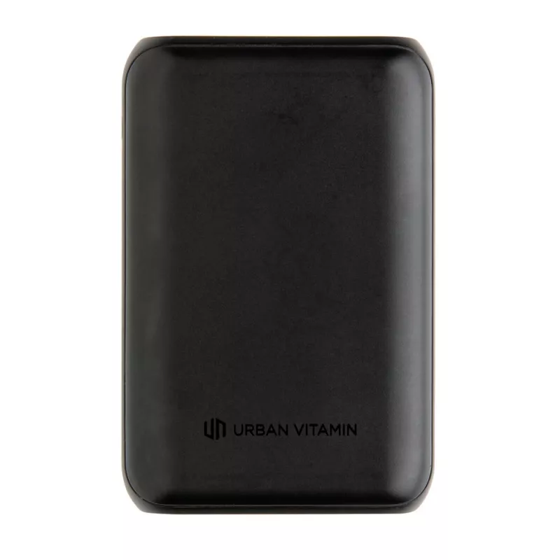 Szybki power bank 10000 mAh Urban Vitamin - czarny (P322.701)
