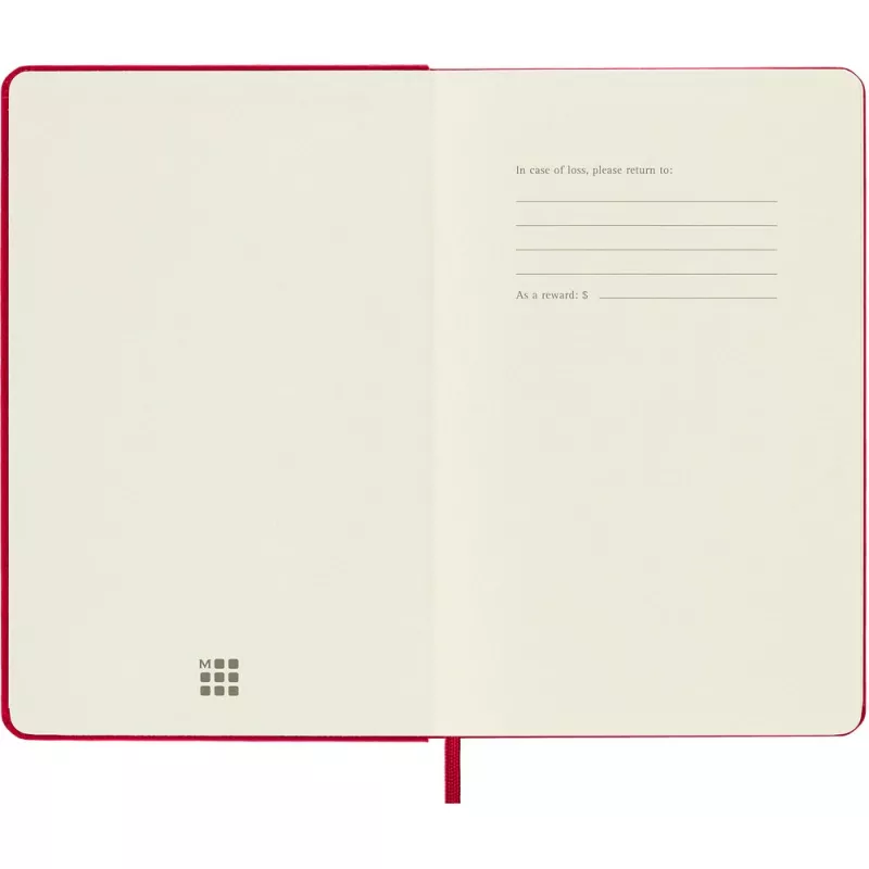 MOLESKINE Notatnik ok. B6 - czerwony (VM026-05)