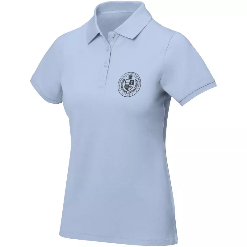 Damskie polo Calgary z krótkim rękawem - Niebieski mgła (38081-MISTBLUE)