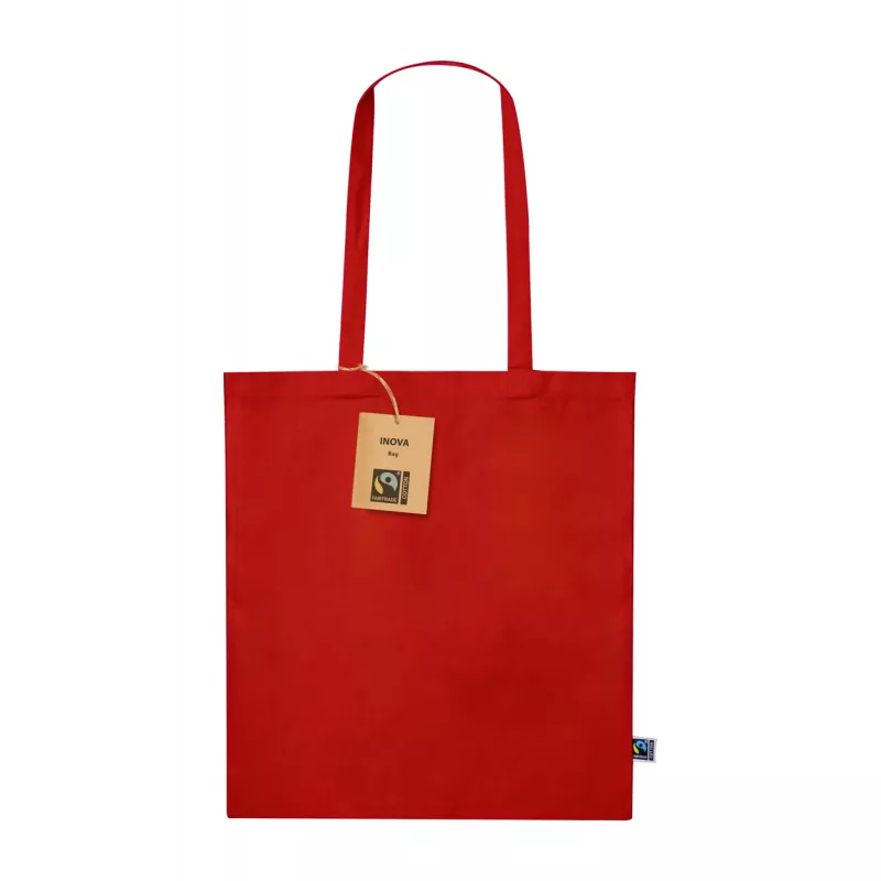 Inova torba na zakupy "fairtrade" - czerwony (AP733875-05)