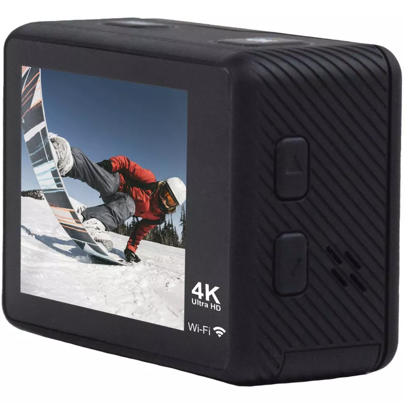 Prixton DV670 kamera sportowa 4K z dwoma ekranami - Czarny (2PA17390)