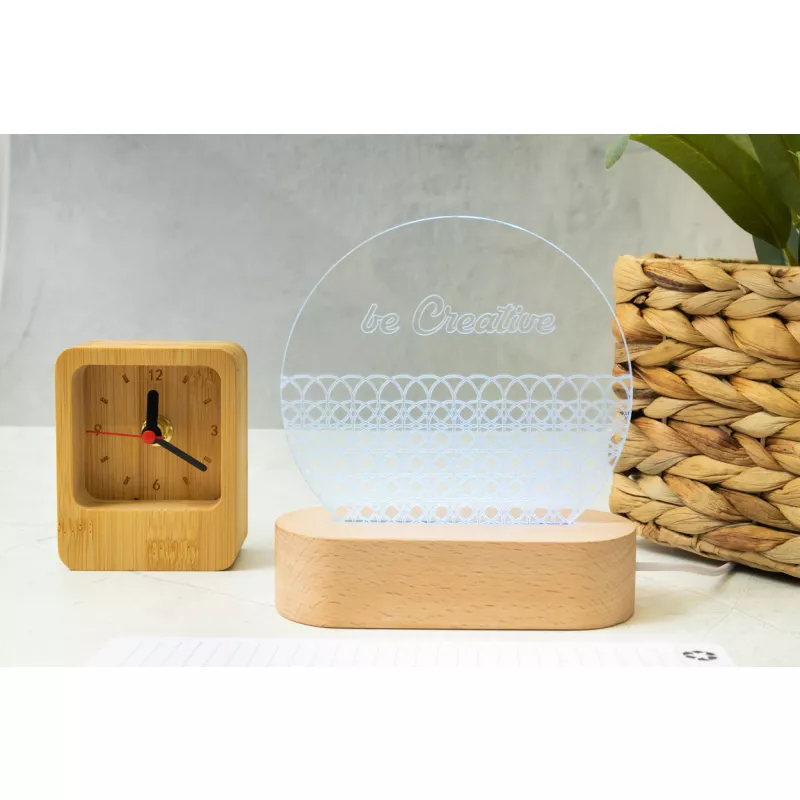 Woodify trofeum podświetlane - naturalny-a (AP716909-C)