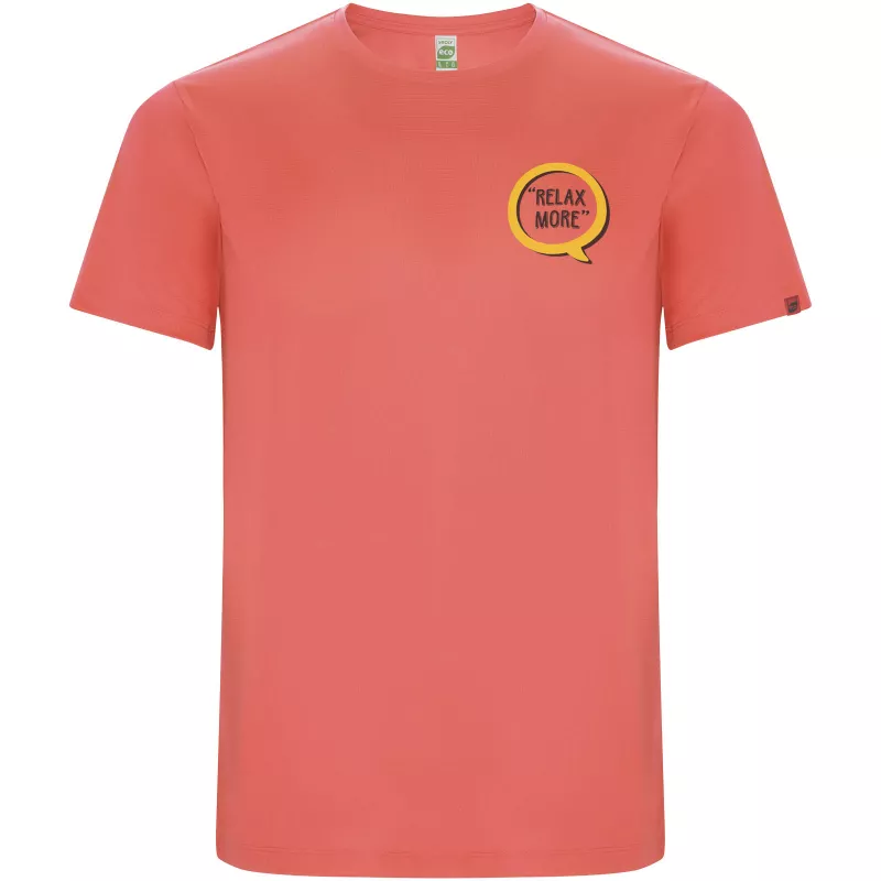 Koszulka sportowa poliestrowa 135 g/m² ROLY IMOLA 0427 - Fluor Coral (R0427-FLUCORAL)