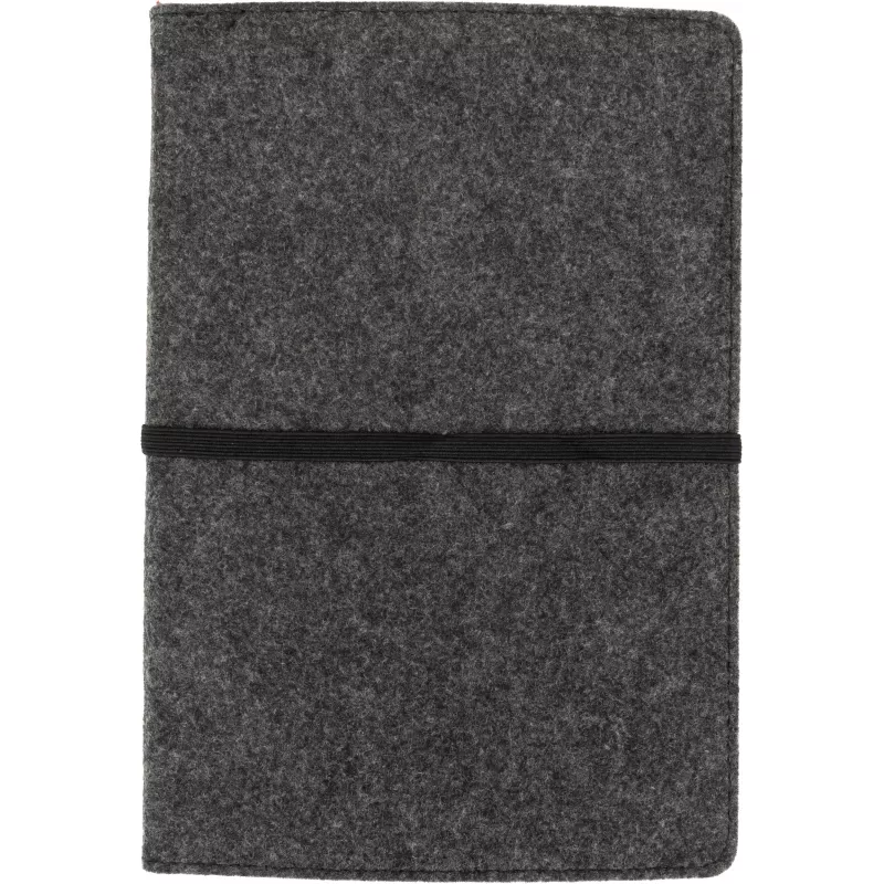 Notatnik A5 w kratkę ARCHIE - szary (2135707)