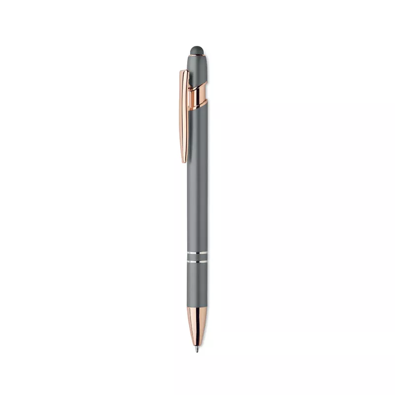 Długopis z aluminium z recyklingu SCRIBBLE - Kamienny Szary (MO2380-15)