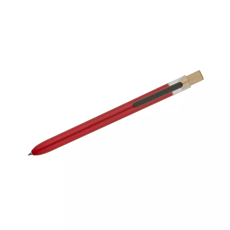 Długopis z odpadów ocean bound OCEANO - czerwony (19740-04)