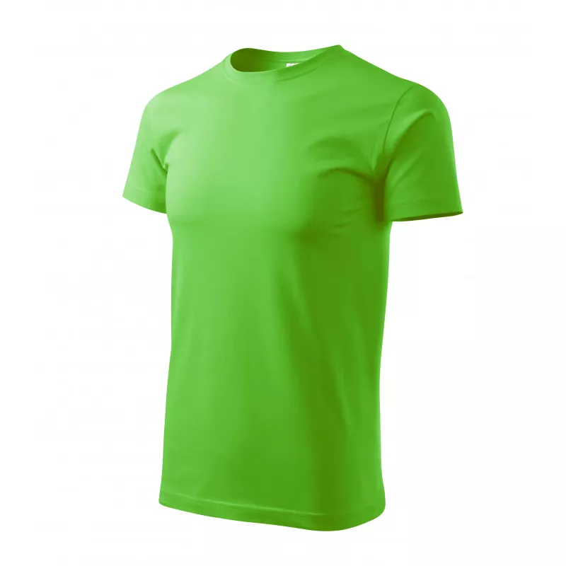 Koszulka bawełniana 160 g/m²  MALFINI BASIC 129 - Green apple (ADLER129-GREEN APPLE)