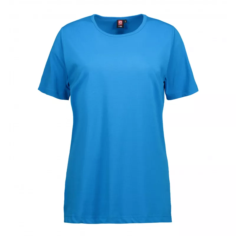 Koszulka bawełniana 175 g/m² ID T-TIME® 0512 - DAMSKA - Turquoise (0512-TURQUOISE)