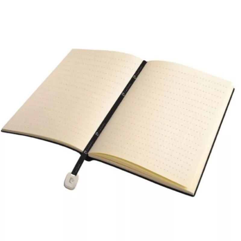 Notatnik A5 w kropki REPORTER Pierre Cardin - szary (B4000500IP307)