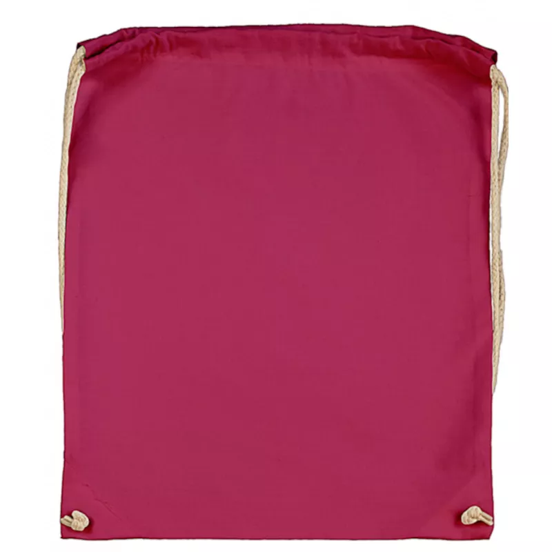 Plecak bawełniany na sznurkach Jassz 140 g/m², 38 x 42 cm - Claret (602.57-CLARET)