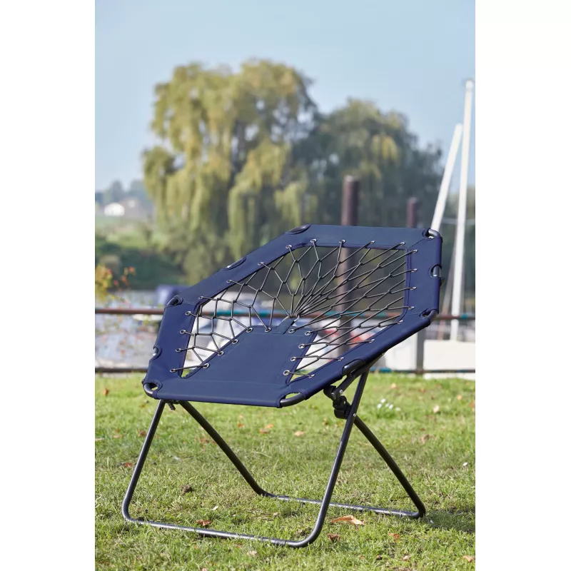 Krzesło bungee CHILL OUT - niebieski (56-0603518)
