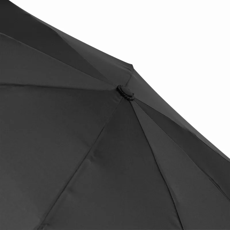 Automatycznie otwierany i składany, wiatroodporny parasol kieszonkowy CALYPSO - czarny (56-0101271)