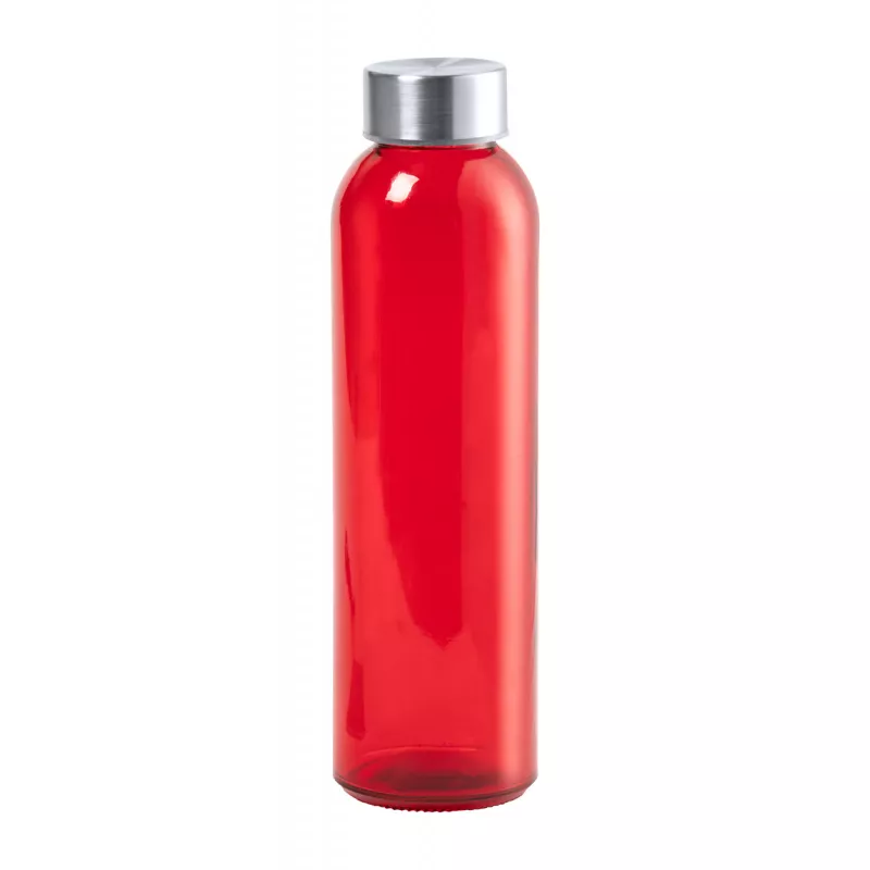 Buelka szklana Terkol 500 ml - czerwony (AP721412-05)