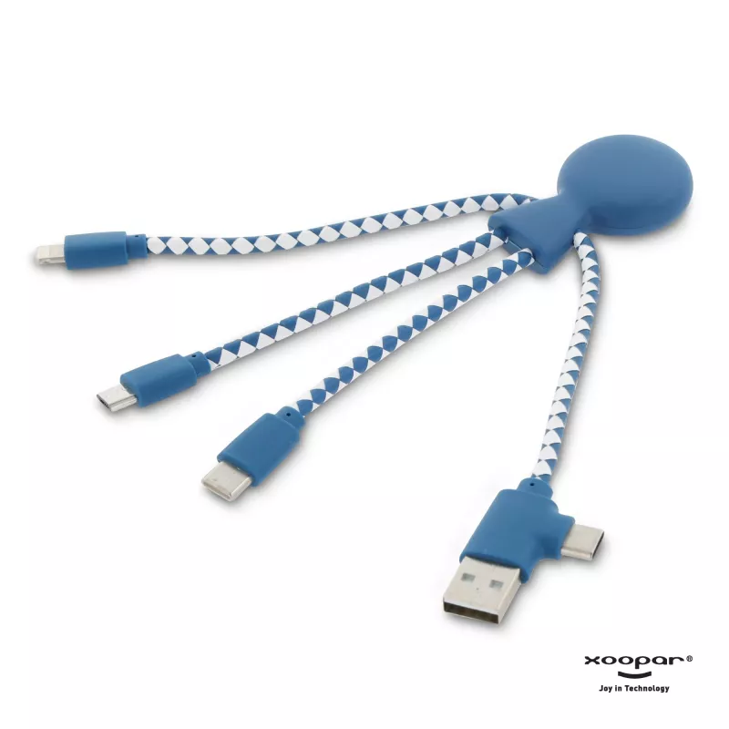 2081 | Xoopar Mr. Bio Charging cable - niebieski (LT41004-N0011)