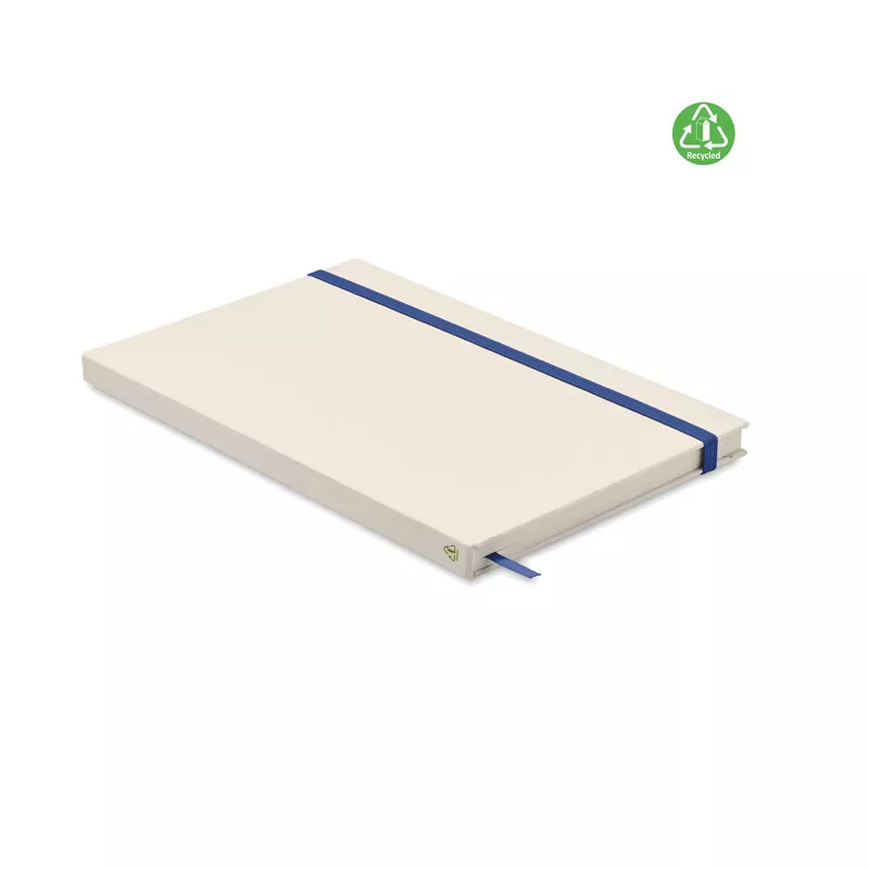 Notes A5 z recyklingu 80 kartek w linię MITO NOTE - Niebieski (MO6743-04)