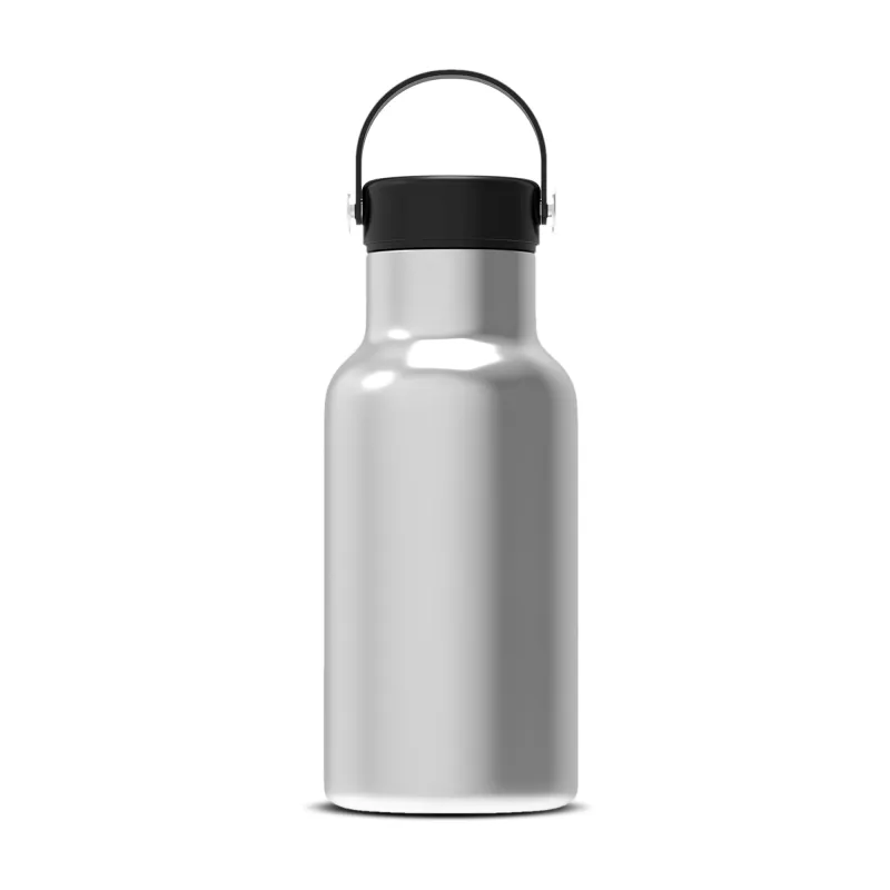 Butelka termiczna z podwójnymi ściankami Marley 350ml - srebrny (LT98871-N0005)