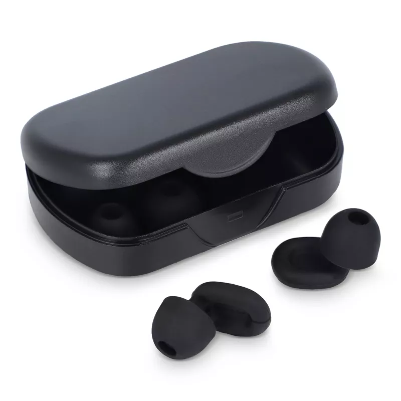 Zatyczki do uszu Travel-Comfort - czarny (LT92742-N0002)